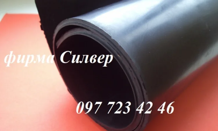 Резиновая техпластина ТМКЩ в рулонах - фото № 1