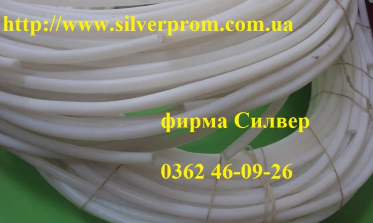 Фторопластова трубка 4х0,5 мм для електроізоляції - фото № 1