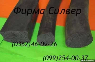 Уплотнительные шнуры из пористой резины - фото № 1