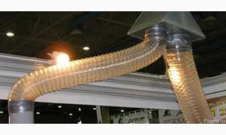 Гофра для всасывания пеллет полиуретановая - фото № 1