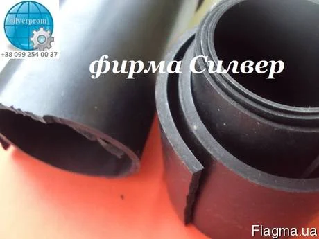 Резиновая техпластина 10 мм в рулоне - фото № 1