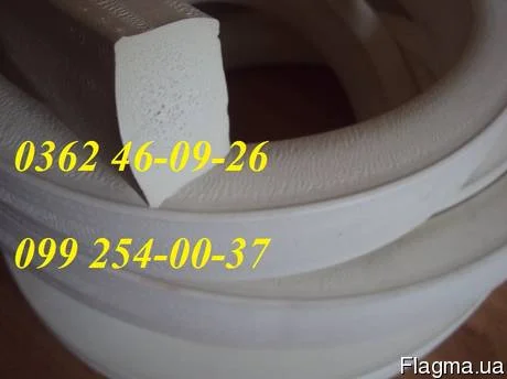 Пищевые силиконовые уплотнители и шнуры различных размеров - фото № 1