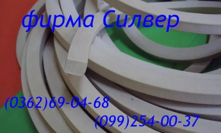 Профиль из вакуумной резины 6х6мм - фото № 1