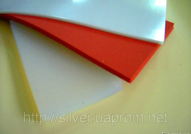 Термостійка силіконова гума для прокладок - фото № 1