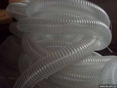 Полиуретановый рукав для удаления древесной стружки - фото № 1