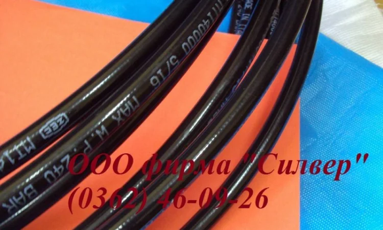 Шланг высокого давления 8х14 мм для подачи клея (190 бар) - фото № 1