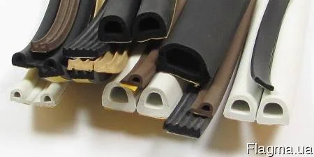 Промышленный резиновый уплотнитель для окон и дверей - фото № 1