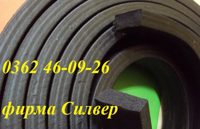 Шнур губчатый квадратный для уплотнения - фото № 1