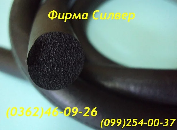 Шнур пористий круглий – ущільнювач для різних сфер - фото № 1