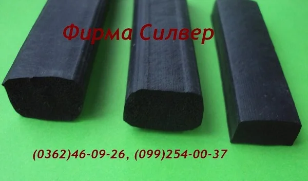 Шнур резиновый квадратный для различных нужд - фото № 1