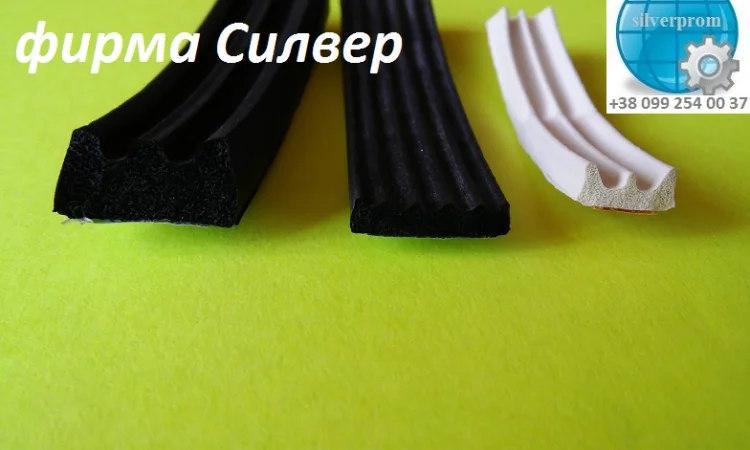 Уплотнювальний резиновий профіль для різних потреб - фото № 1