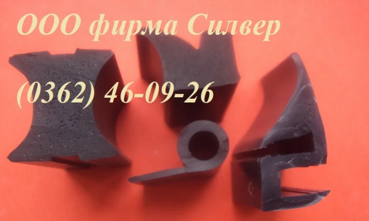Уплотнение резиновые для промышленных дверей - фото № 1