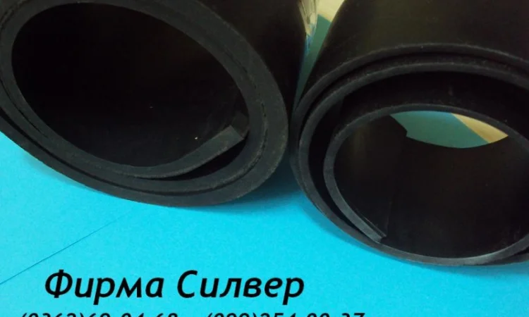 ТМКЩ 1200х5000 мм - резина средней твердости - фото № 1