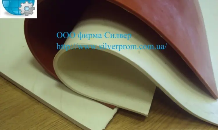 Резина силіконова листова 500х500х2мм - фото № 1
