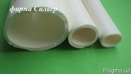 Силиконовая трубка белого цвета для пищевых целей - фото № 1