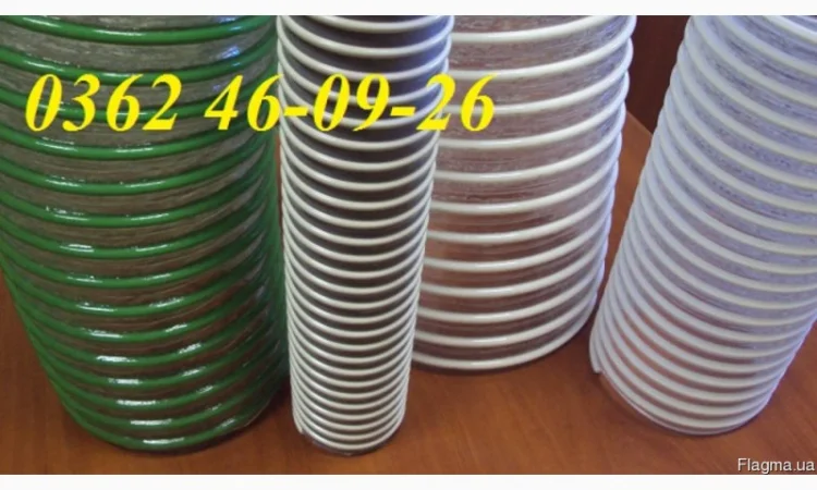 Рукава ПВХ для аспірації та вентиляції - фото № 1