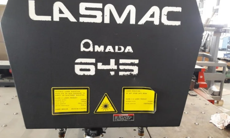Лазерный станок ЧПУ Amada Lasmac LCE 645 - фото № 2