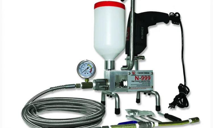Инъекционный насос ВД N999 для ремонта бетонных конструкций - фото № 1