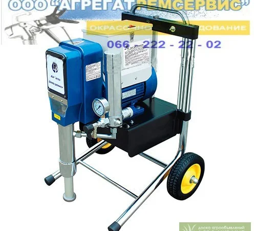 Окрасочные агрегаты dino-power аппарат Airless 6880 для вязких составов - фото № 1