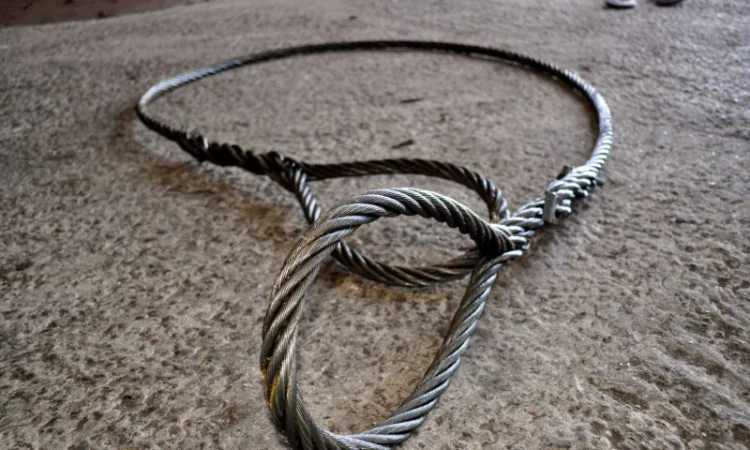 Стропы строительные канатные, текстильные и цепные, трос, канат стальной - фото № 2