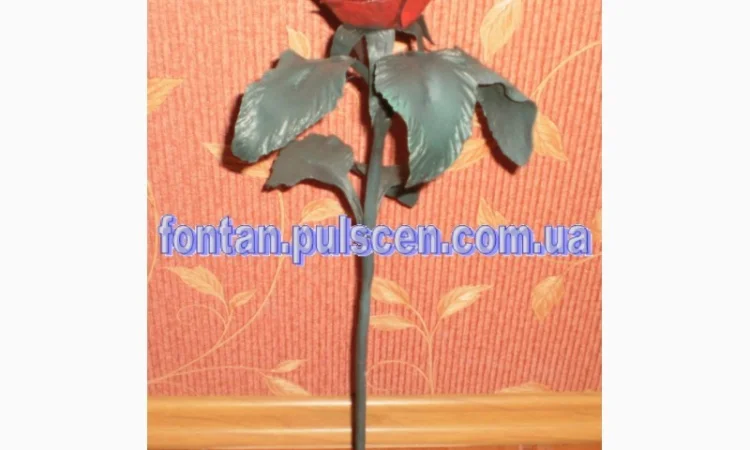 Кованые розы — уникальный подарок для девушки на Новый год и 8 марта - фото № 9