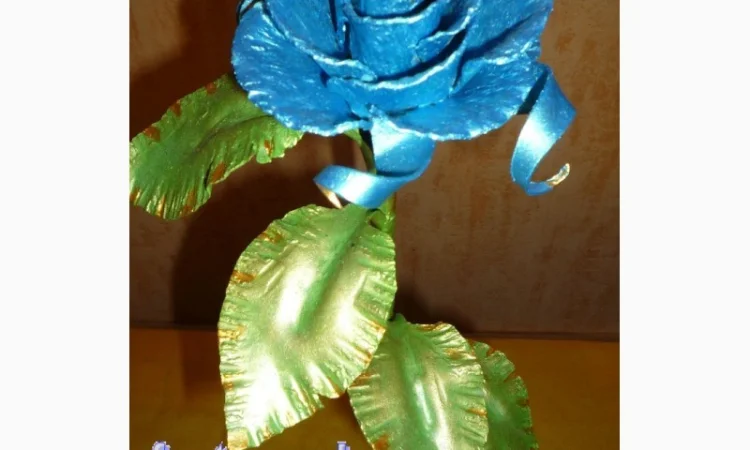 Кованые розы — уникальный подарок для девушки на Новый год и 8 марта - фото № 19