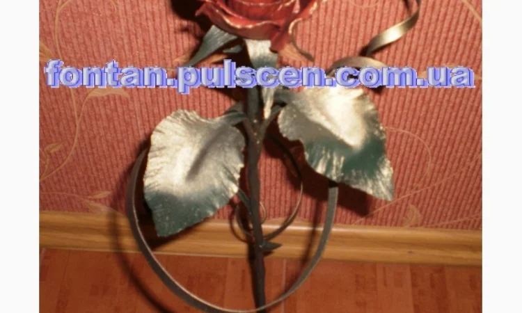 Кованые розы — уникальный подарок для девушки на Новый год и 8 марта - фото № 13