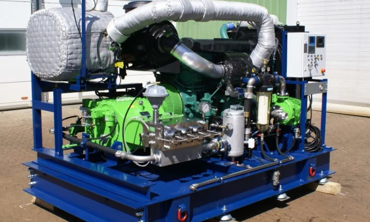 Дизельный агрегат высокого давления KAMAT в продаже - фото № 1