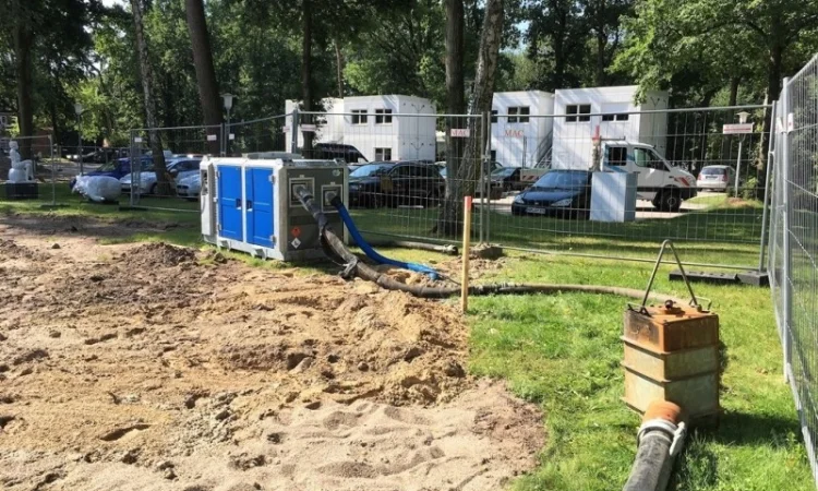 Электрический насос для водопонижения 57м3/час 20м - фото № 3