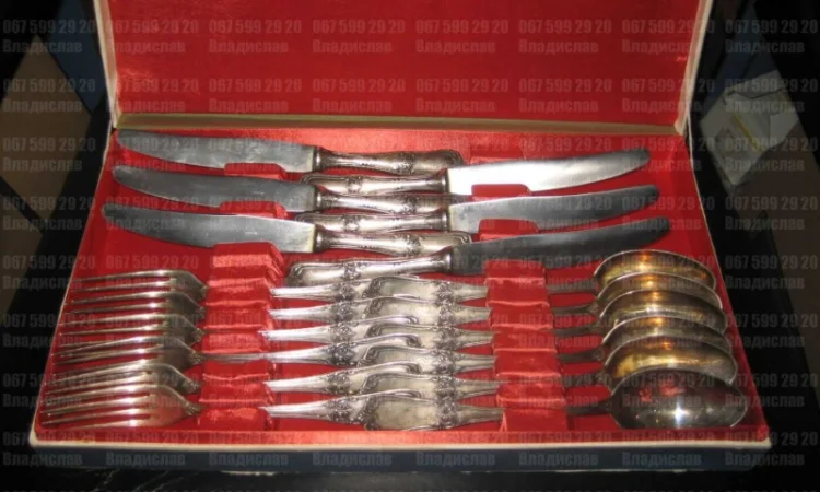 Куплю столовые приборы из мельхиора - фото № 1