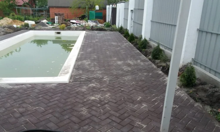 Укладка тротуарной плитки в Харькове - фото № 1