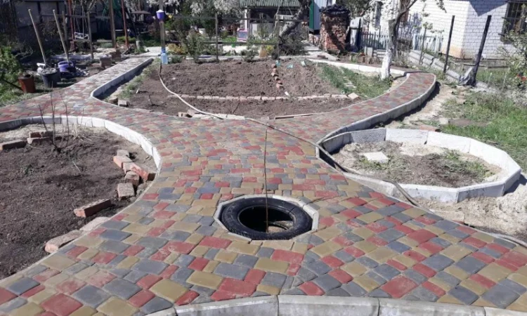 Укладка тротуарной плитки в Харькове - фото № 14