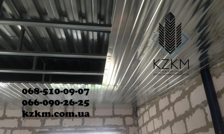 Профнастил конструктор, наборной профлист, проф-панель, узкий, дешевый 0, 35мм - фото № 1