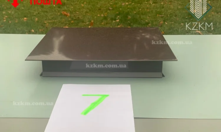 Плоские колпаки на столбы, колпаки на забор, колпак плоский для столба "flat" - фото № 3