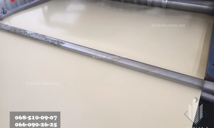 Гладкий полімірний оцинкований лист 0,7 RAL 9003 - фото № 7