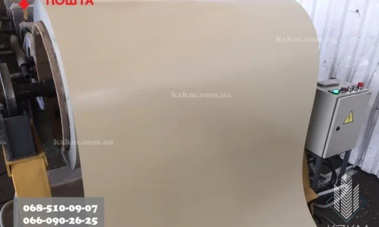 Гладкий полімірний оцинкований лист 0,7 RAL 9003 - фото № 9