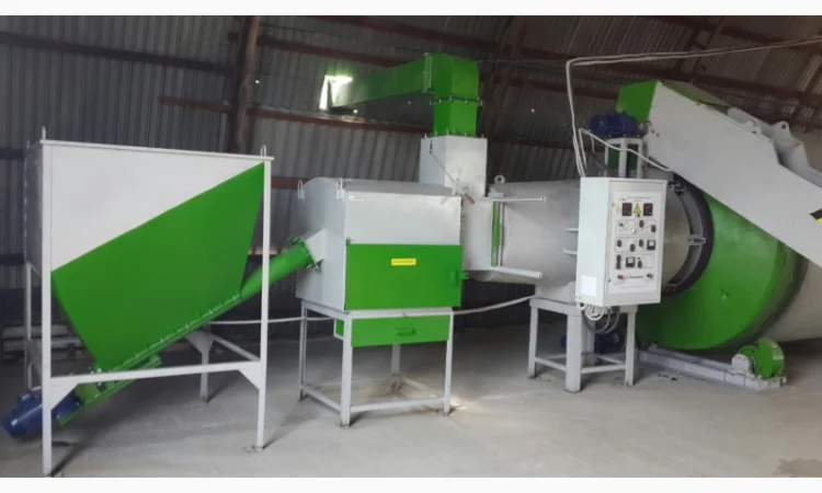 Лінія для сушіння та дроблення стружки і тріски АВМ 0-65 з продуктивністю до 1000 кг/год - фото № 1