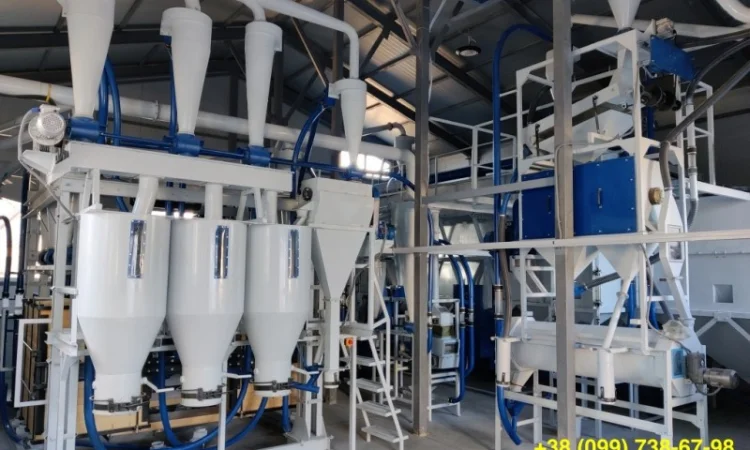 Современный борошномельный завод «Optima Pro-1000» производительностью 1000 кг/час - фото № 1