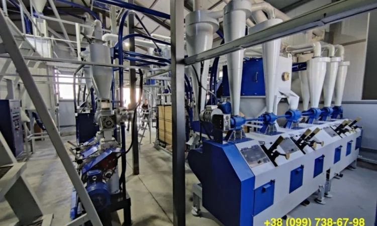 Современный борошномельный завод «Optima Pro-1000» производительностью 1000 кг/час - фото № 5