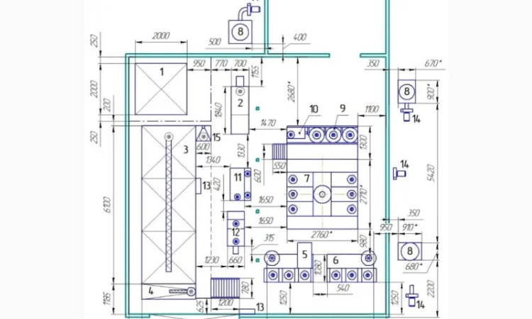 Современный борошномельный завод «Optima Pro-1000» производительностью 1000 кг/час - фото № 9
