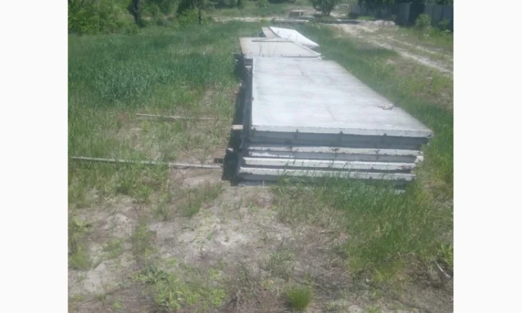 Заборные плиты б/у 6м*2м со столбиками в Киеве - фото № 2