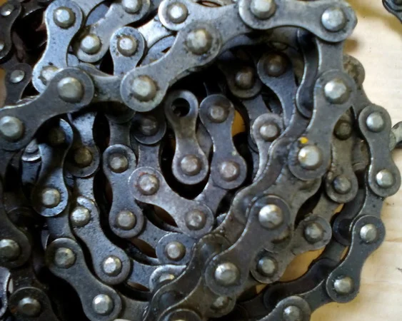 Цепь приводная роликовая однорядная ПР-25, 4 - фото № 1