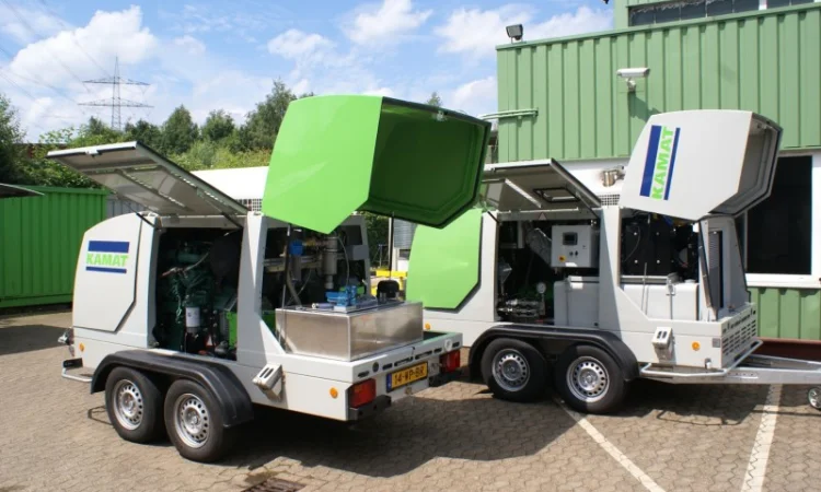 Мобильная установка высокого давления 1000бар KAMAT KамJET - фото № 1