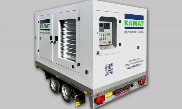 Мобильная установка высокого давления 1000бар KAMAT KамJET - фото № 2