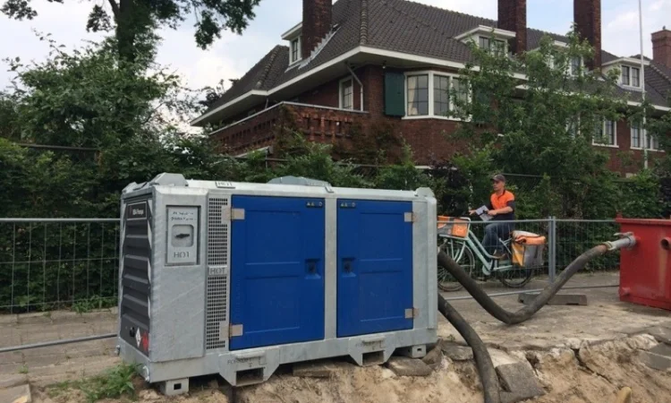 Дизельний поршневий насос для водопониження 58м3/год 20м - фото № 1