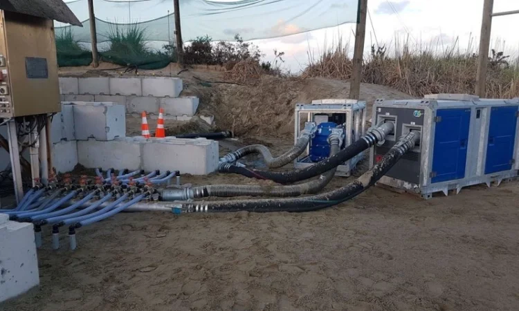 Дизельний поршневий насос для водопониження 58м3/год 20м - фото № 3