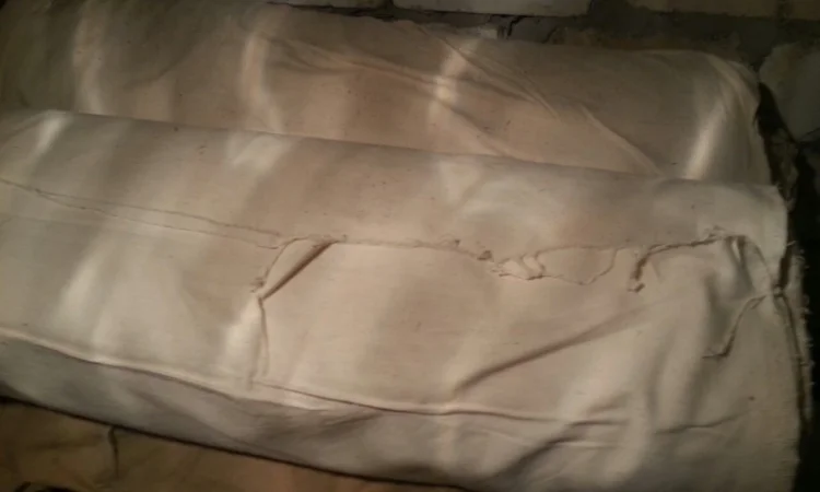 Ткань х/б портяночная советская в рулонах - фото № 8