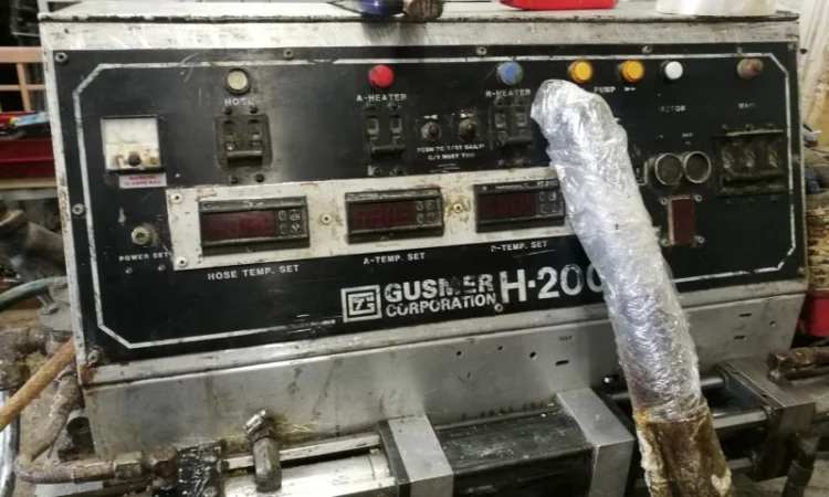 Оборудование для напыления полиуретана "HUSMER H-2000" из США - фото № 2