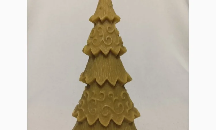 Восковая свеча, воскові свічки, декоративні свічки, декоративные свечи - фото № 4