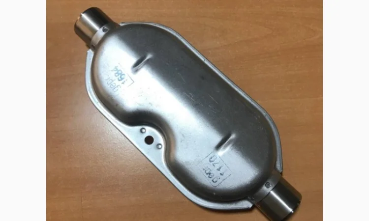 Глушник Eberspacher Hydronic D10W, D9W-251806800100 - фото № 2